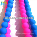 FA040 DIY jewelry making rubber beads glass neon matte round beads